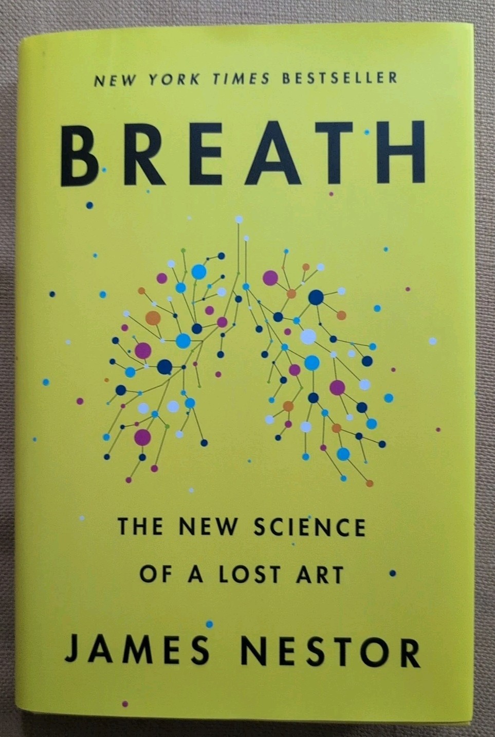 Breath : The New Science of a Lost Art by James Nestor (Lightly Used Hardcover)