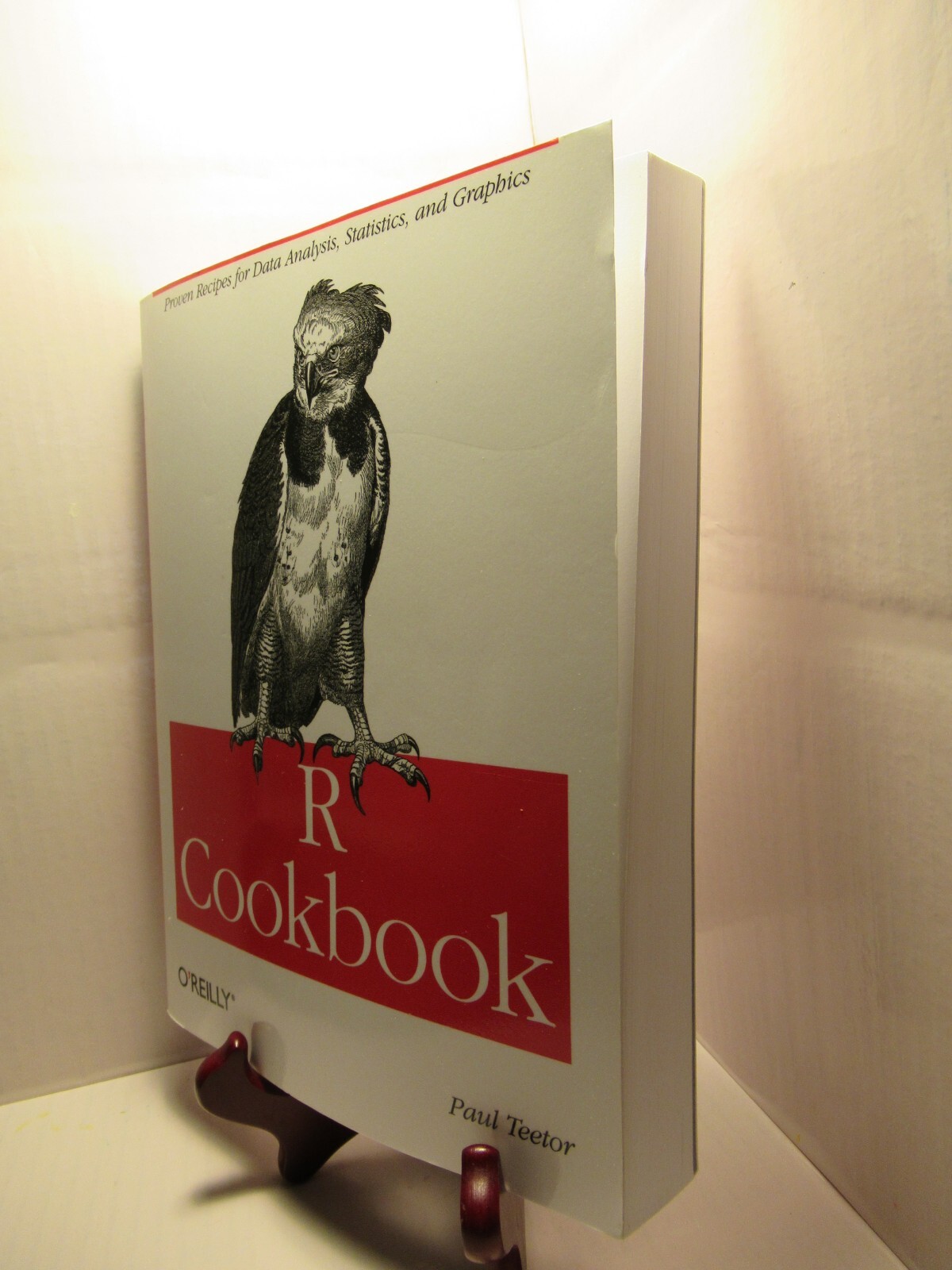 R Cookbook Paperback / by Paul Teetor / First Edition / March 2011 /