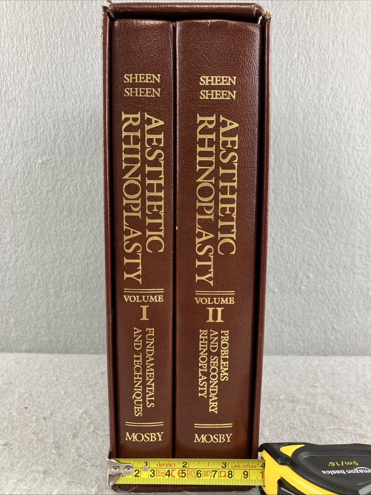 Aesthetic Rhinoplasty 2 volume set, Jack Sheen and A.Peebles, Plastic Surgery