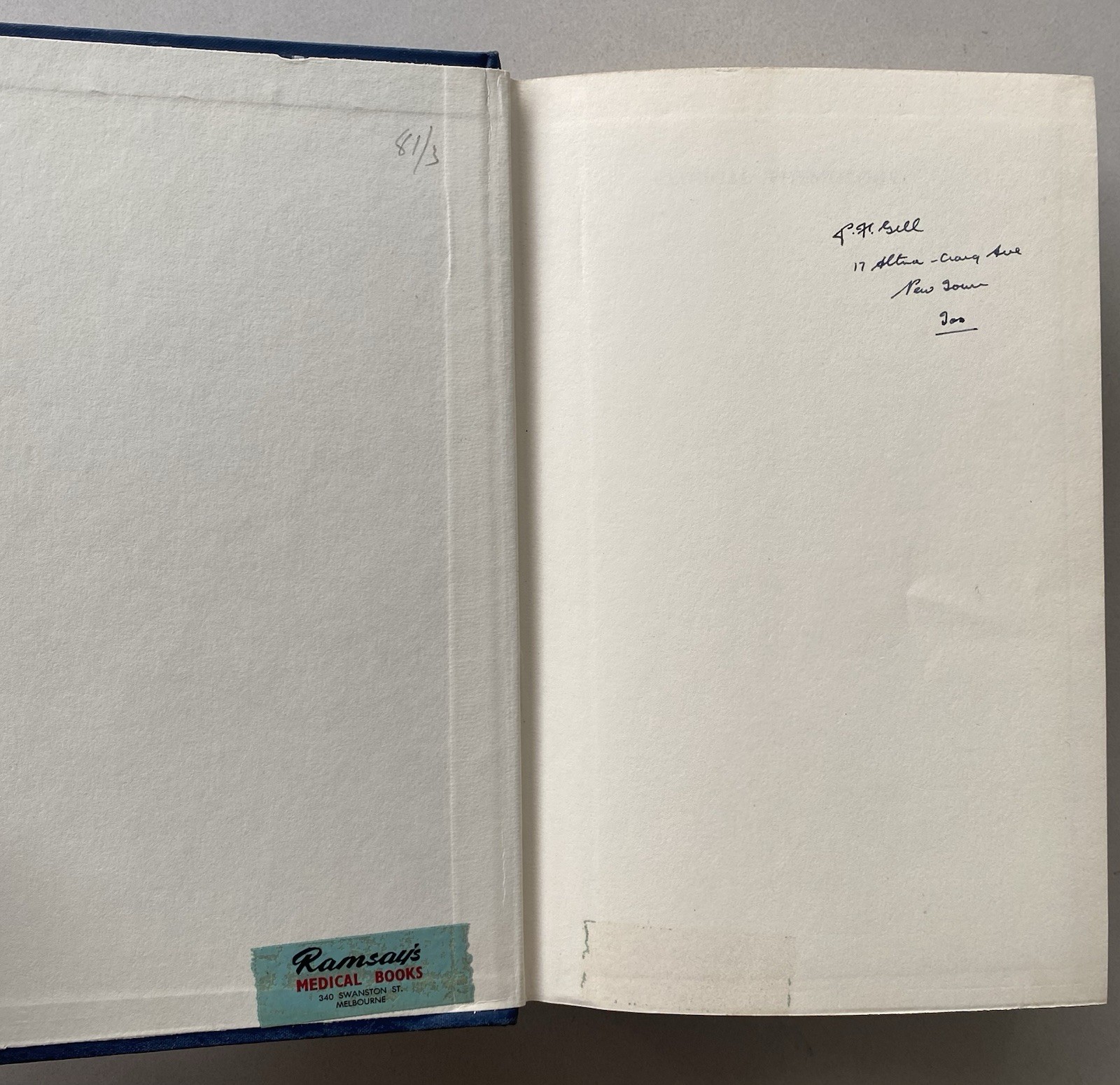 Clinical Physiology – Campbell & Dickinson Editors (1960 1st Edition Hardcover)