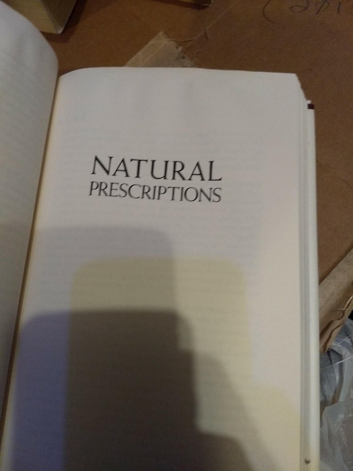 Natural Prescriptions by Robert M. Giller & Kathy Matthews Hardback Book