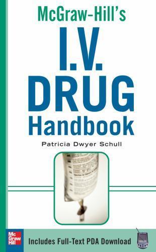 McGraw-Hills IV Drug Handbook (McGraw-Hill Handbooks) – Spiral-bound – GOOD