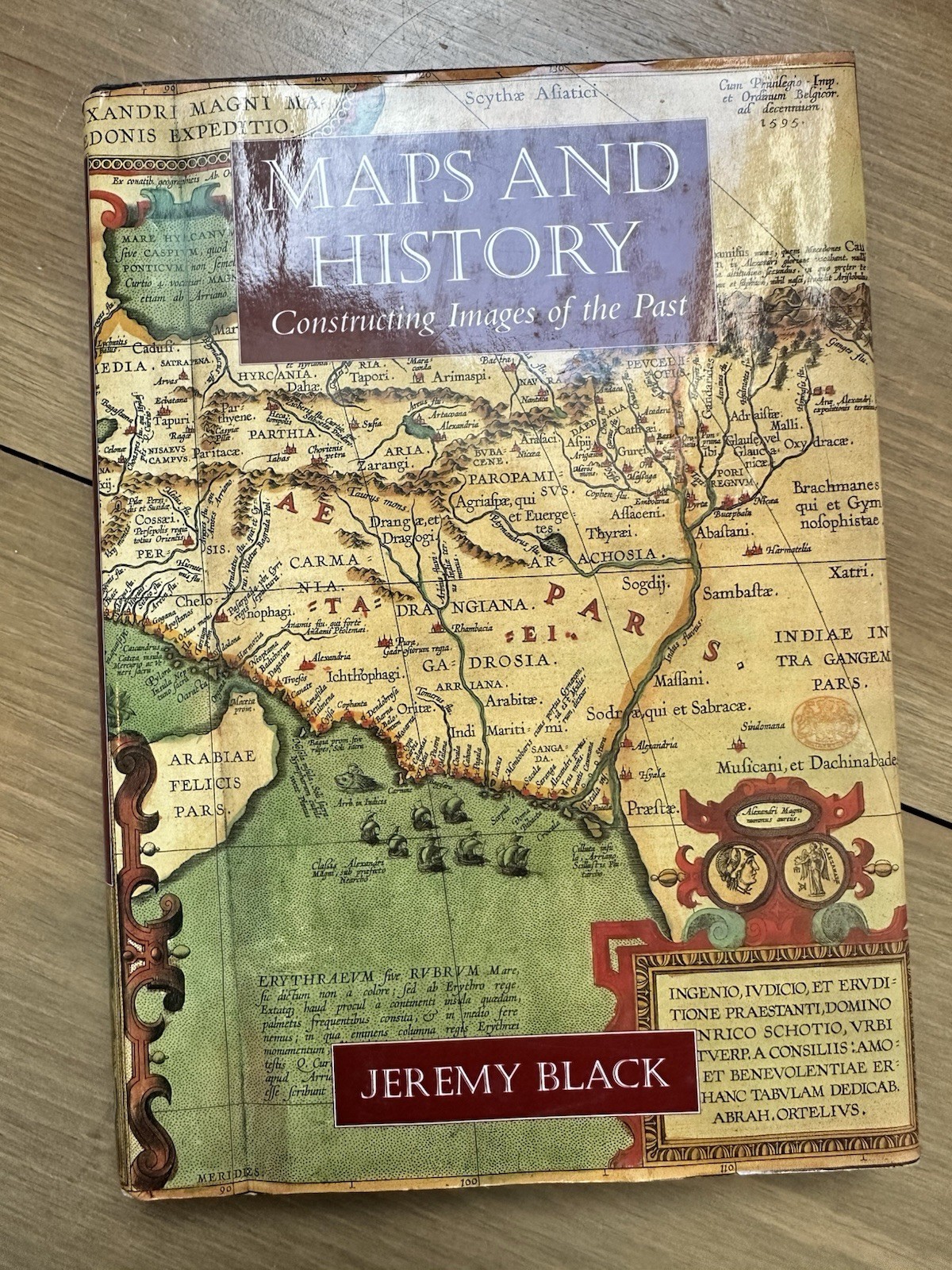 Maps and History Jeremy Black Hardcover Illustrated Yale Univ Press Dust Jacket