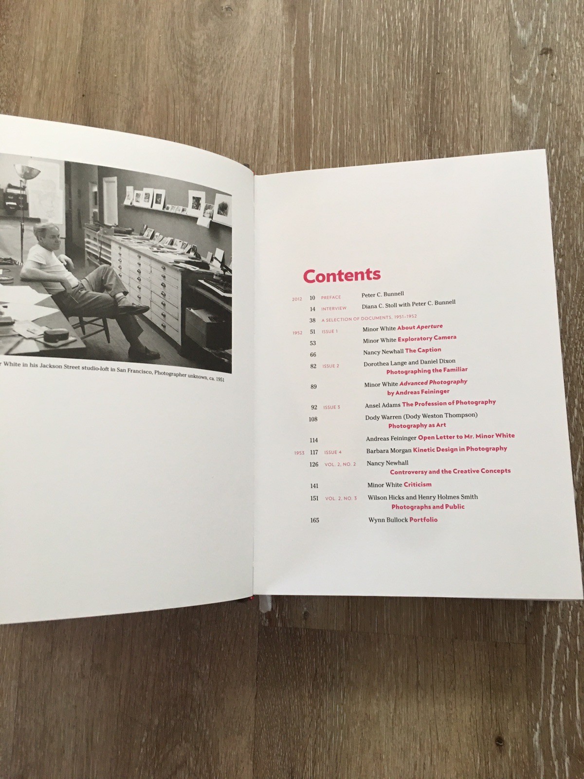 APERTURE MAGAZINE ANTHOLOGY: THE MINOR WHITE YEARS 1952-1976