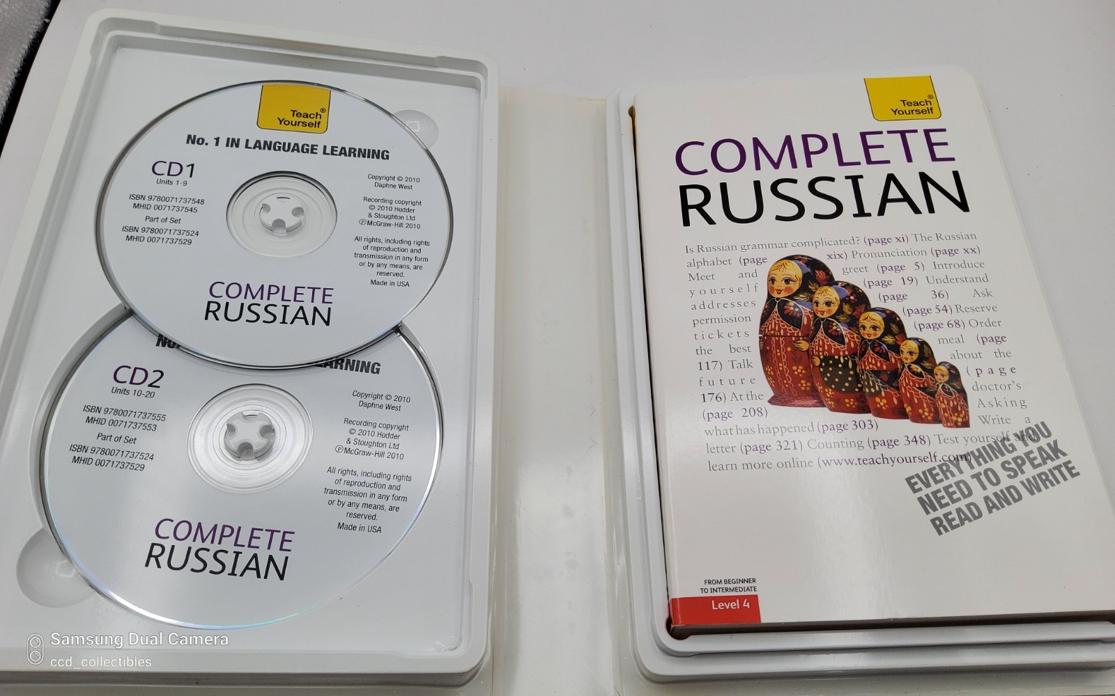 Complete Russian Course Book Audio CD Set Teach Yourself Level 4