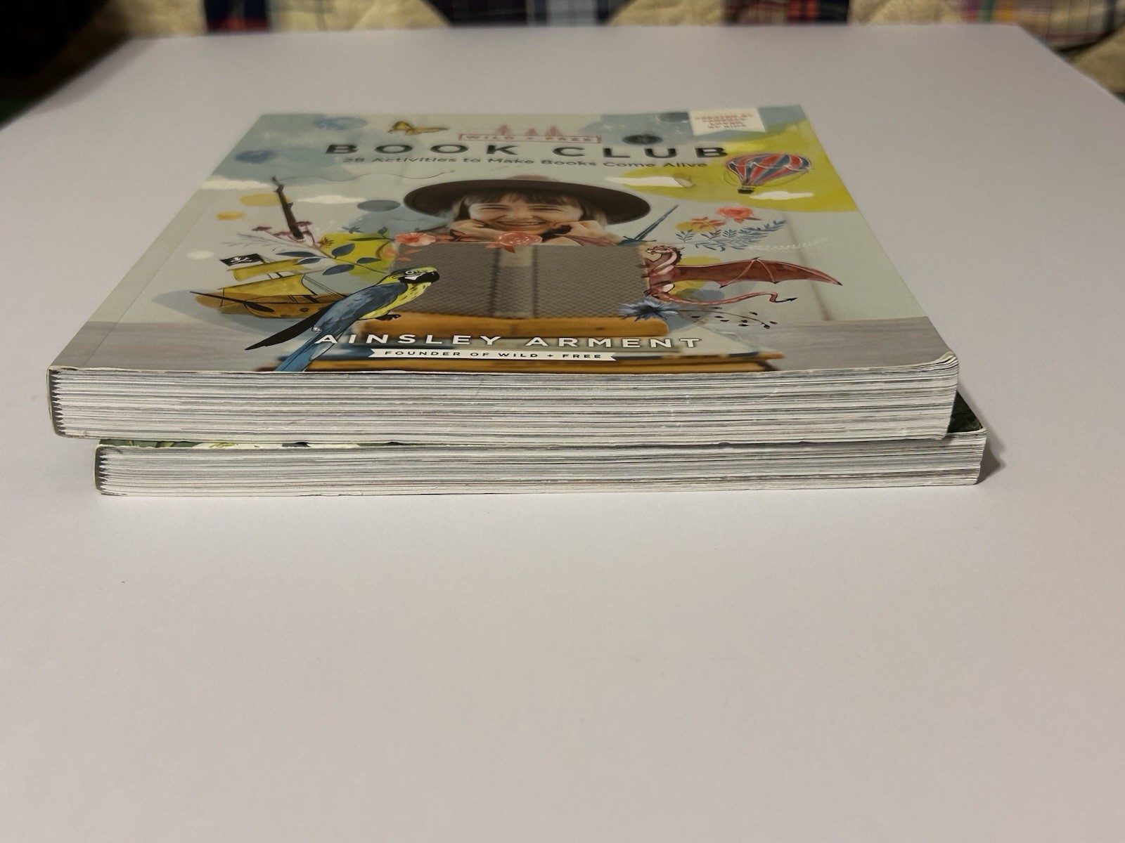 Ainsley Arment Wild + Free Nature & Book Club Activity Books Lot of 2