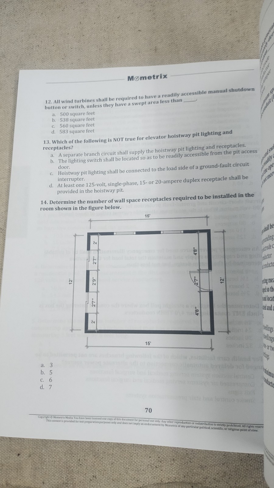 Journeyman Electrician Exam Prep Practice Questions: Full-Length Tests Based …