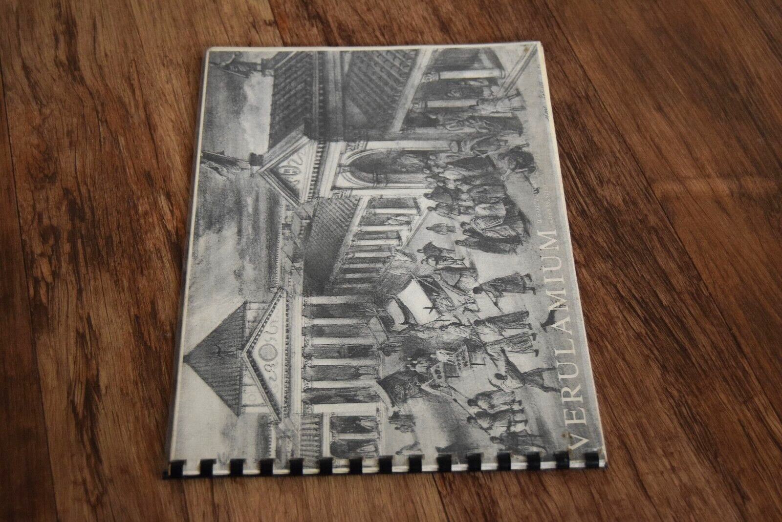 Verulamium Davies Saunders archaeology 1986 Roman PB booklet vintage St Albans