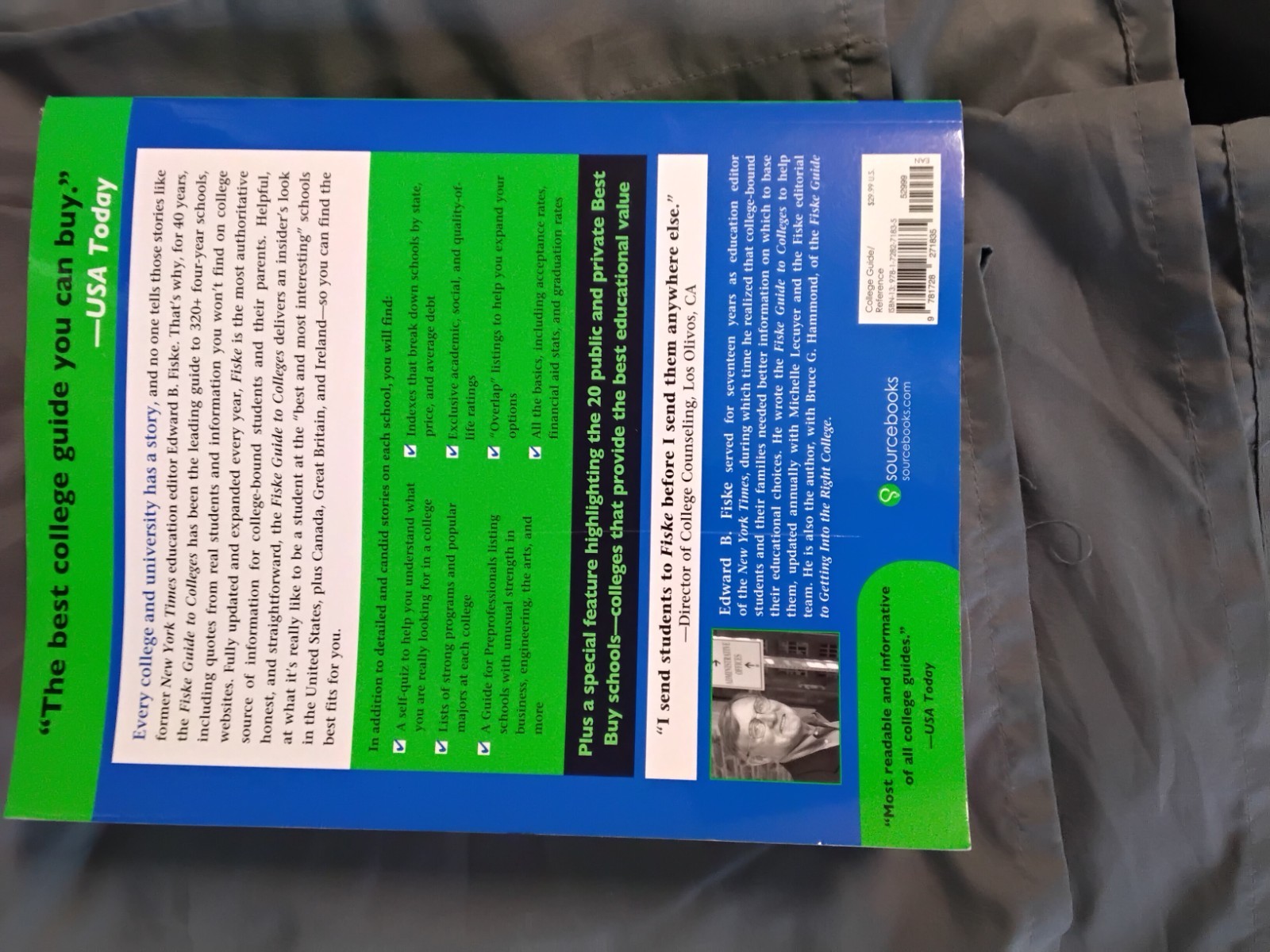 Fiske Guide to Colleges 2023 – Paperback By Fiske, Edward – VERY GOOD