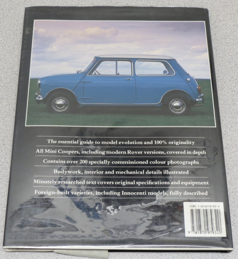 Original Mini-Cooper and Cooper S : Restorer’s Guide to 997 998 970 1071 1275