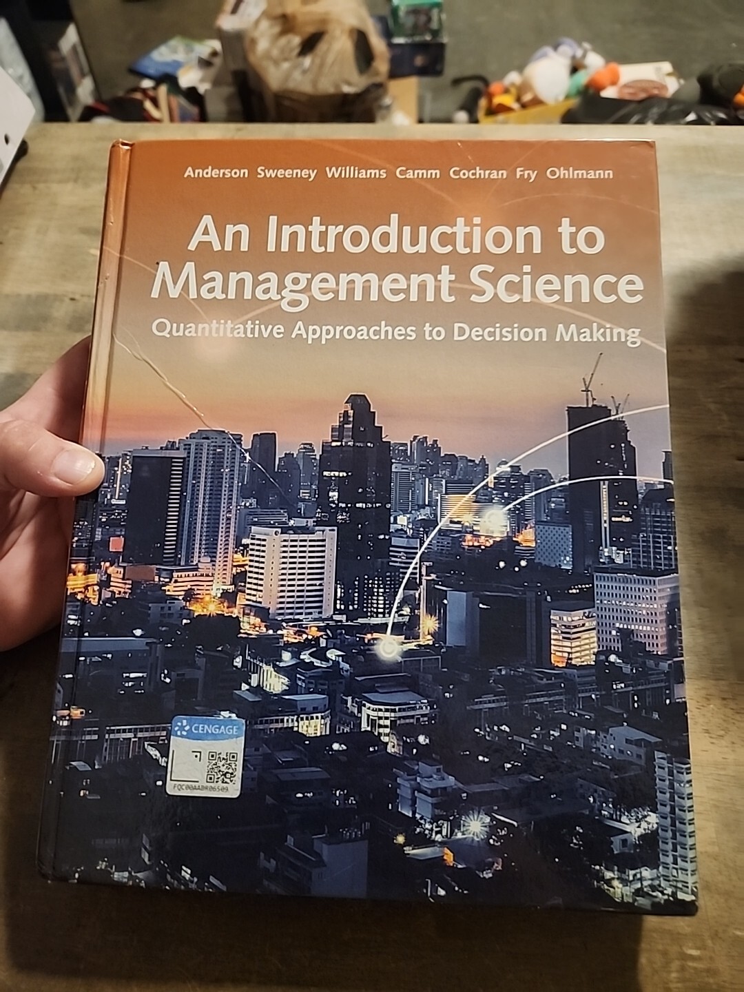 An Introduction to Management Science : Quantitative Approach by Dennis 15th Ed