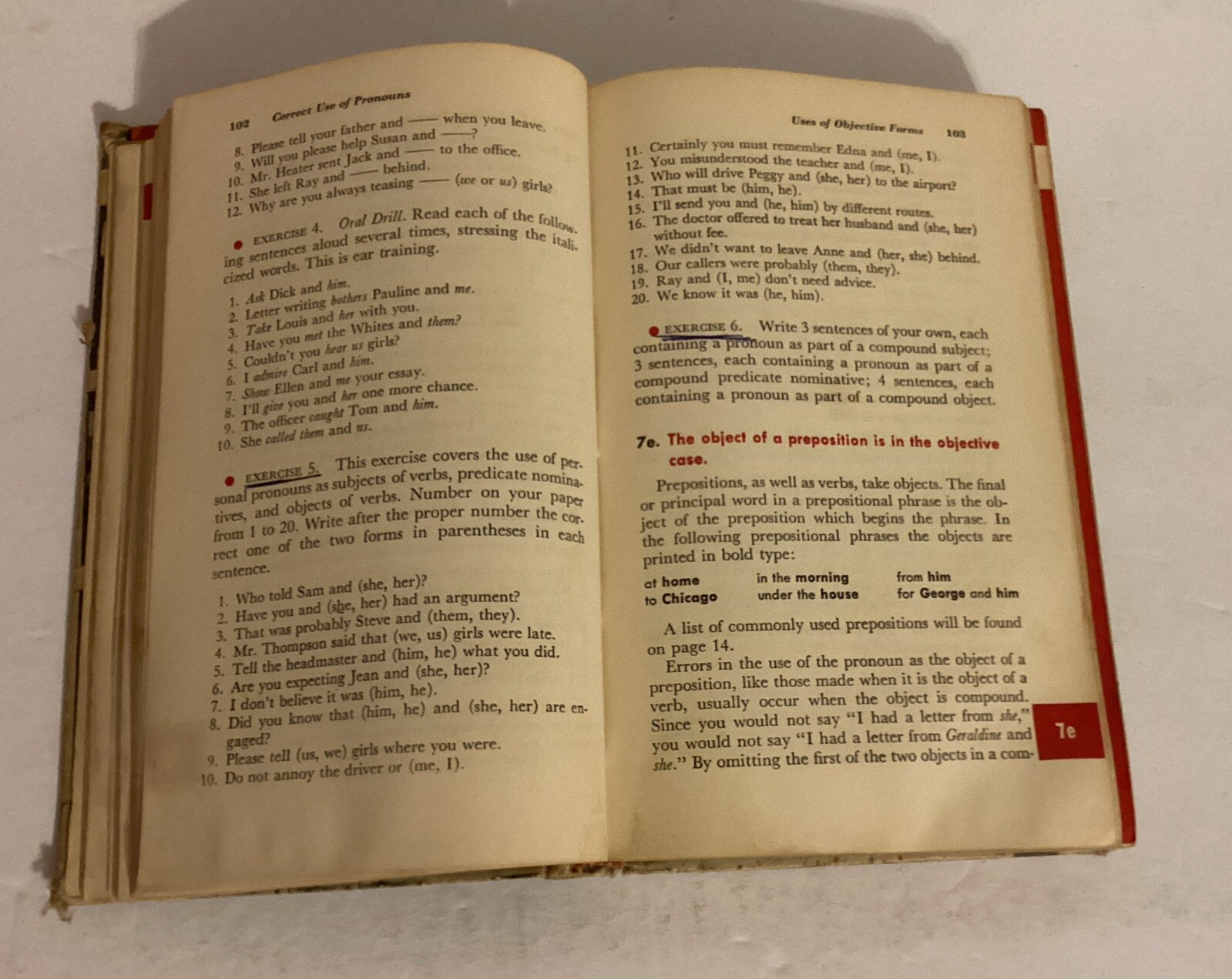 1957 English Grammar And Composition Complete Course John E Warriner Hardcover