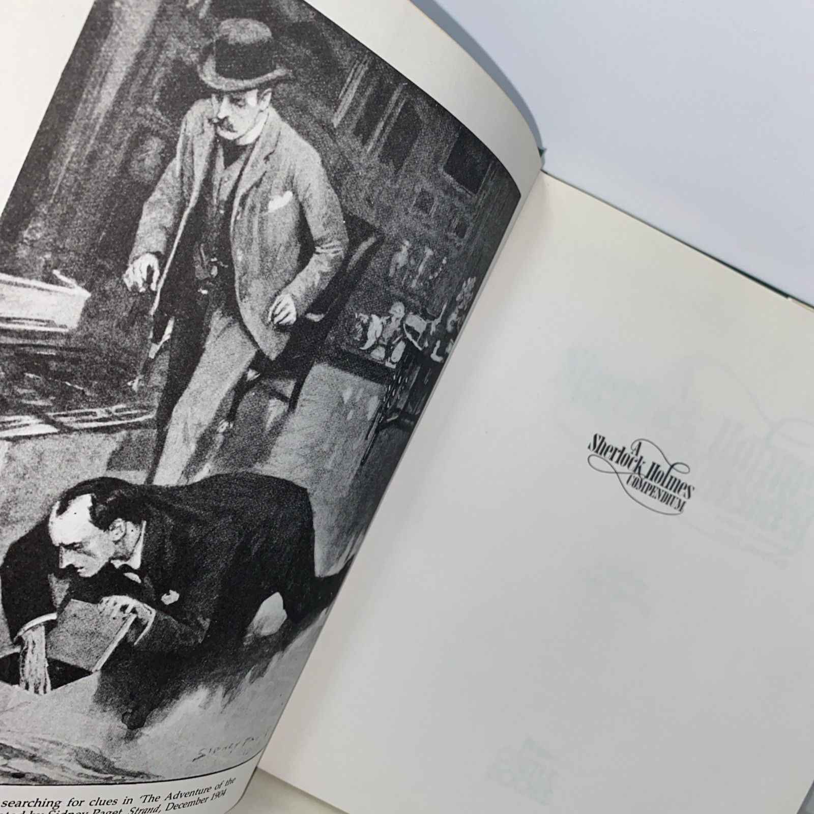 A Sherlock Holmes Compendium~ Edited by Peter Haining 1981 HC/DJ (FC201-1Q745