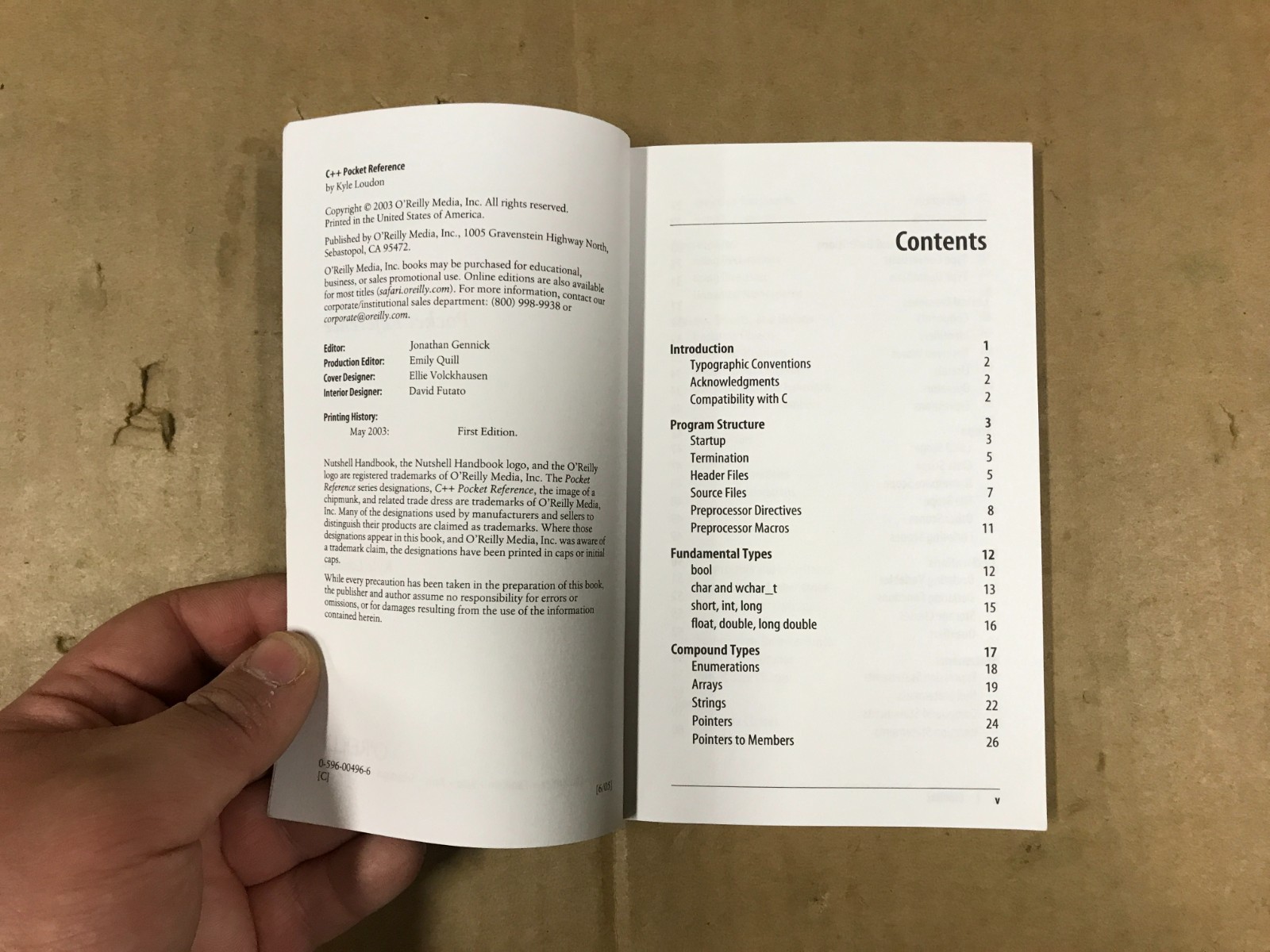 2008 C++ Pocket Reference Guide – O’Reilly – By Kyle Loudon