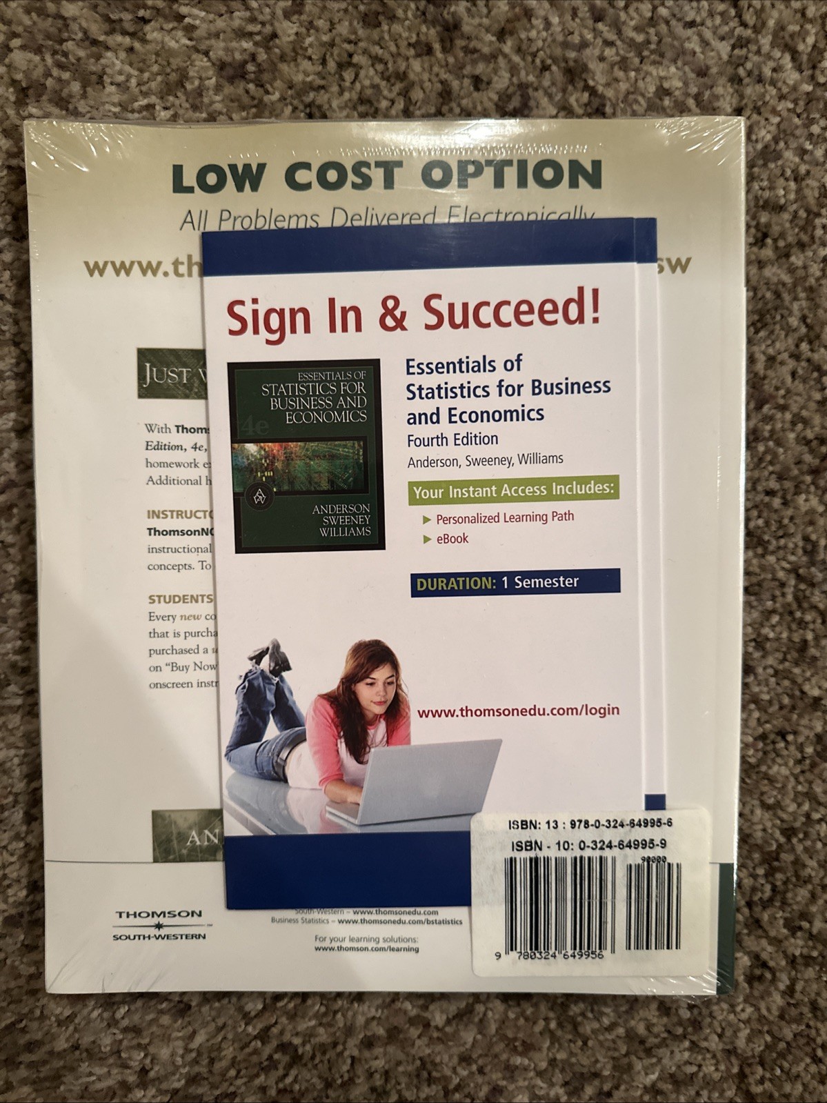 Essentials of Statistics for Business and Economics by David R. Anderson, Dennis