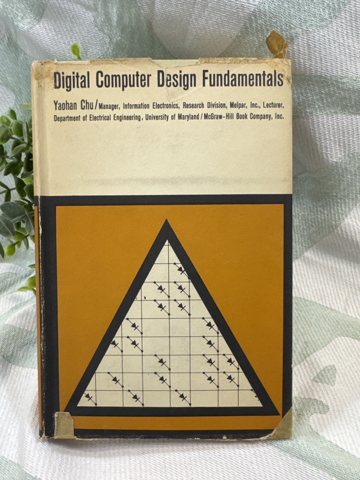 Vintage 1st Edition1962 Digital Computer Design Fundamentals by Yaohan Chu HC/DJ