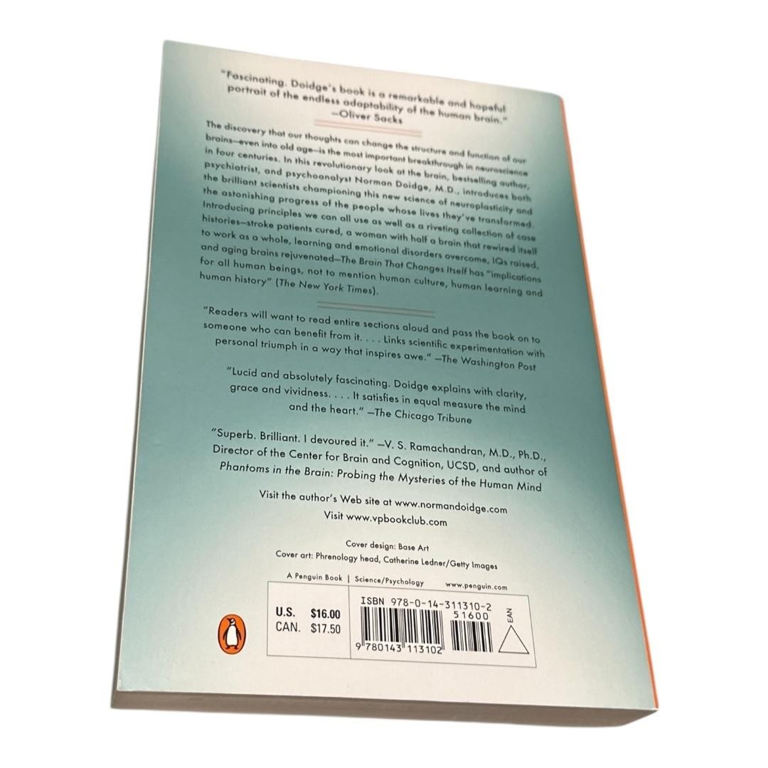 The Brain That Changes Itself Norman Doidge M.D. Psychology Paperback Book