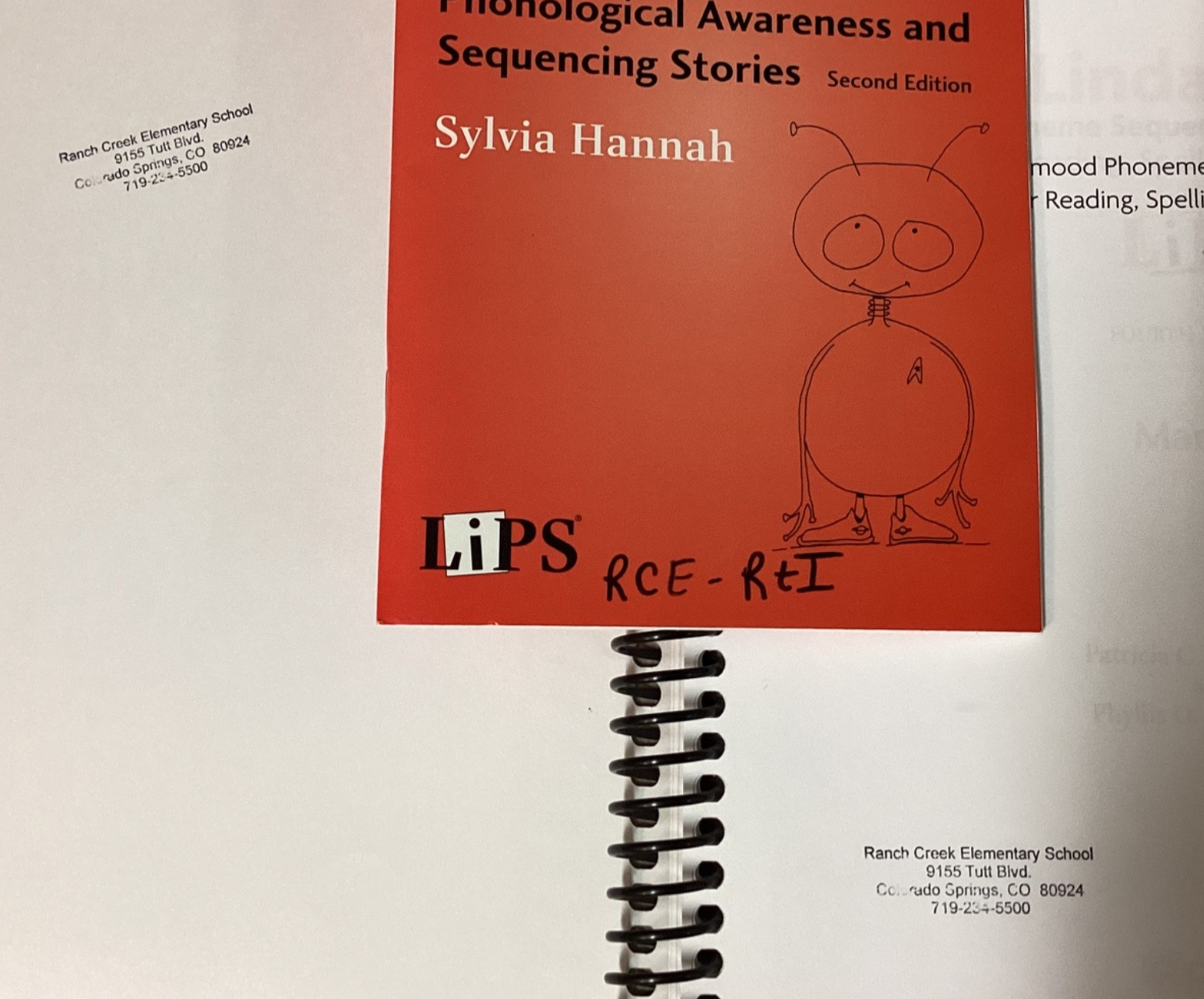 LIPS LINDAMOOD PHONEME SEQUENCING PROGRAM 4th Edition Complete W/O White Board
