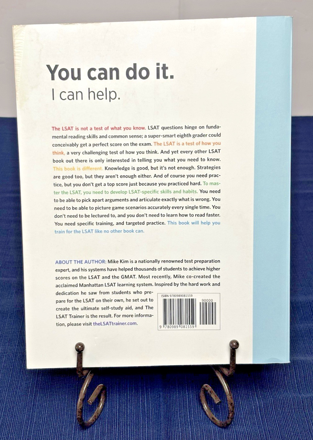 The LSAT Trainer Mike Kim 3rd Edition Self-Study Guide – EUC