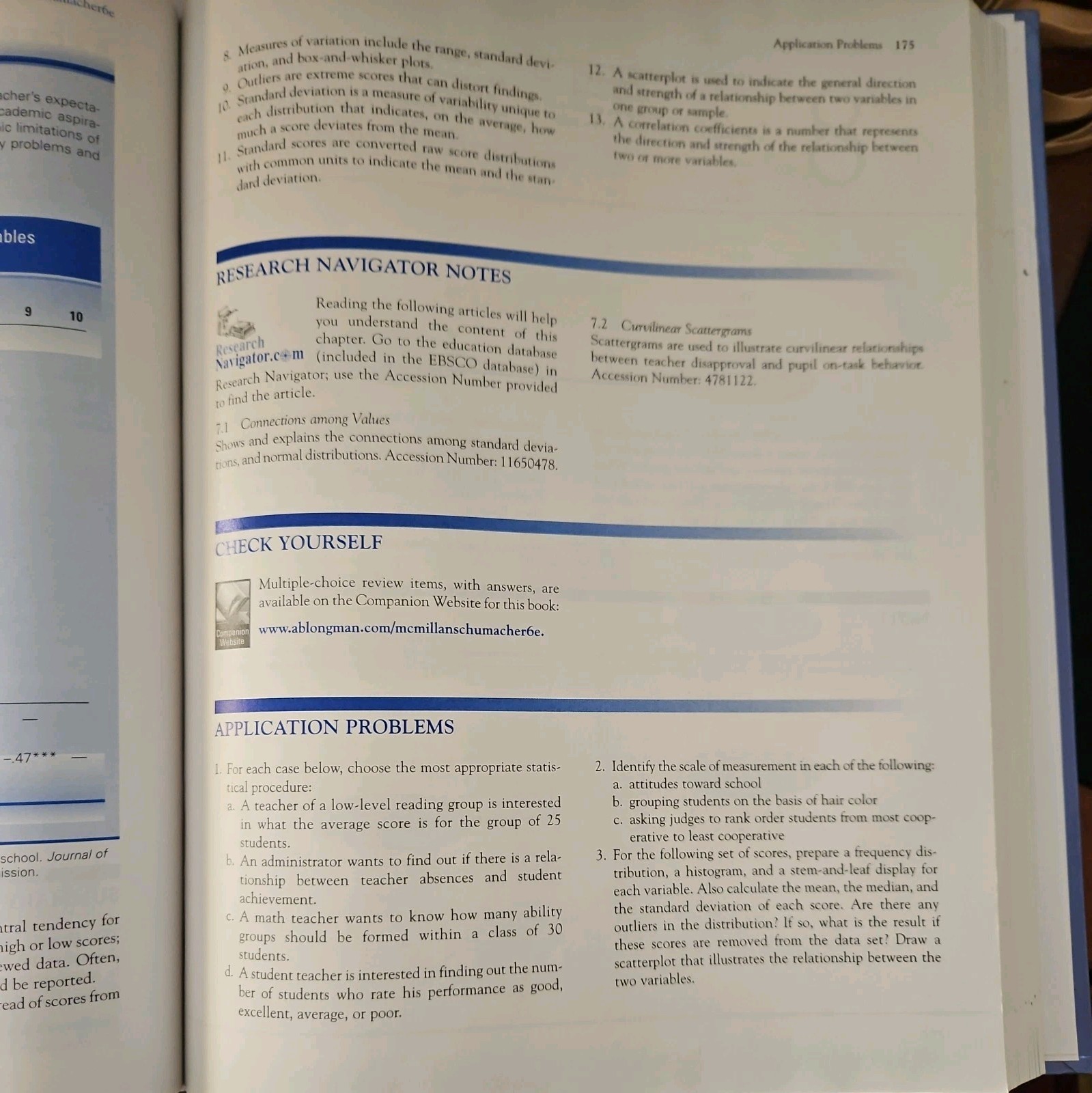 Research in Education Evidence-Based Inquiry,6th Edition, McMillan/Schumacher