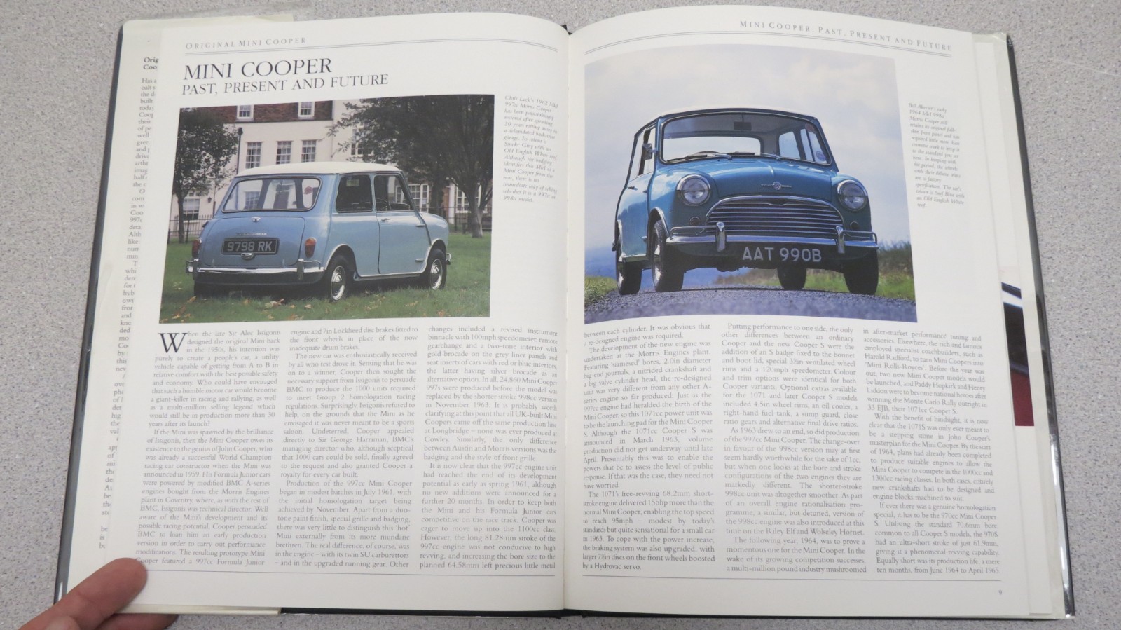 Original Mini-Cooper and Cooper S : Restorer’s Guide to 997 998 970 1071 1275