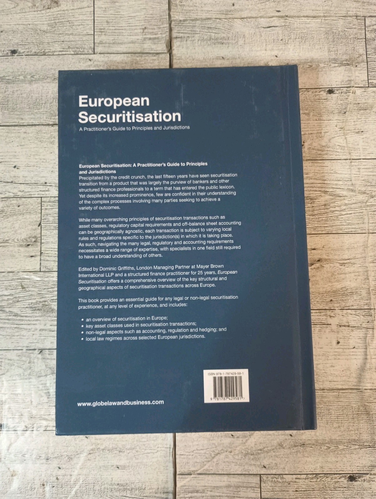 European Securitisation : A Practitioner’s Guide to Principles and Jurisdictions