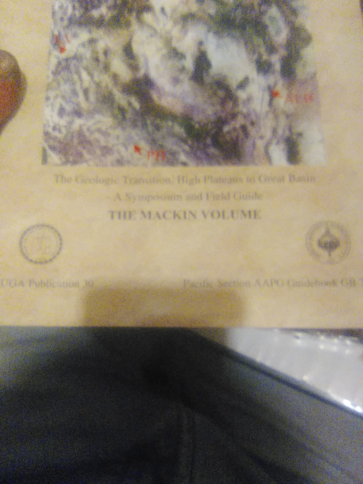 The Geologic Transition,High Plateaus To Great Basin