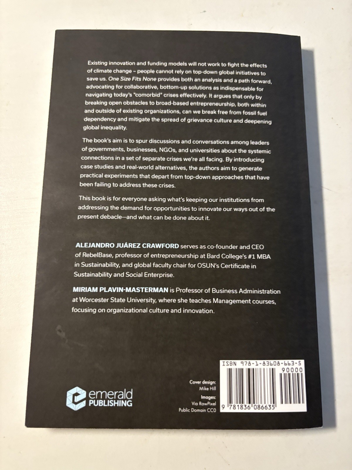 One Size Fits None : Time for an Entrepreneurial Revolution, Paperback by Pla…