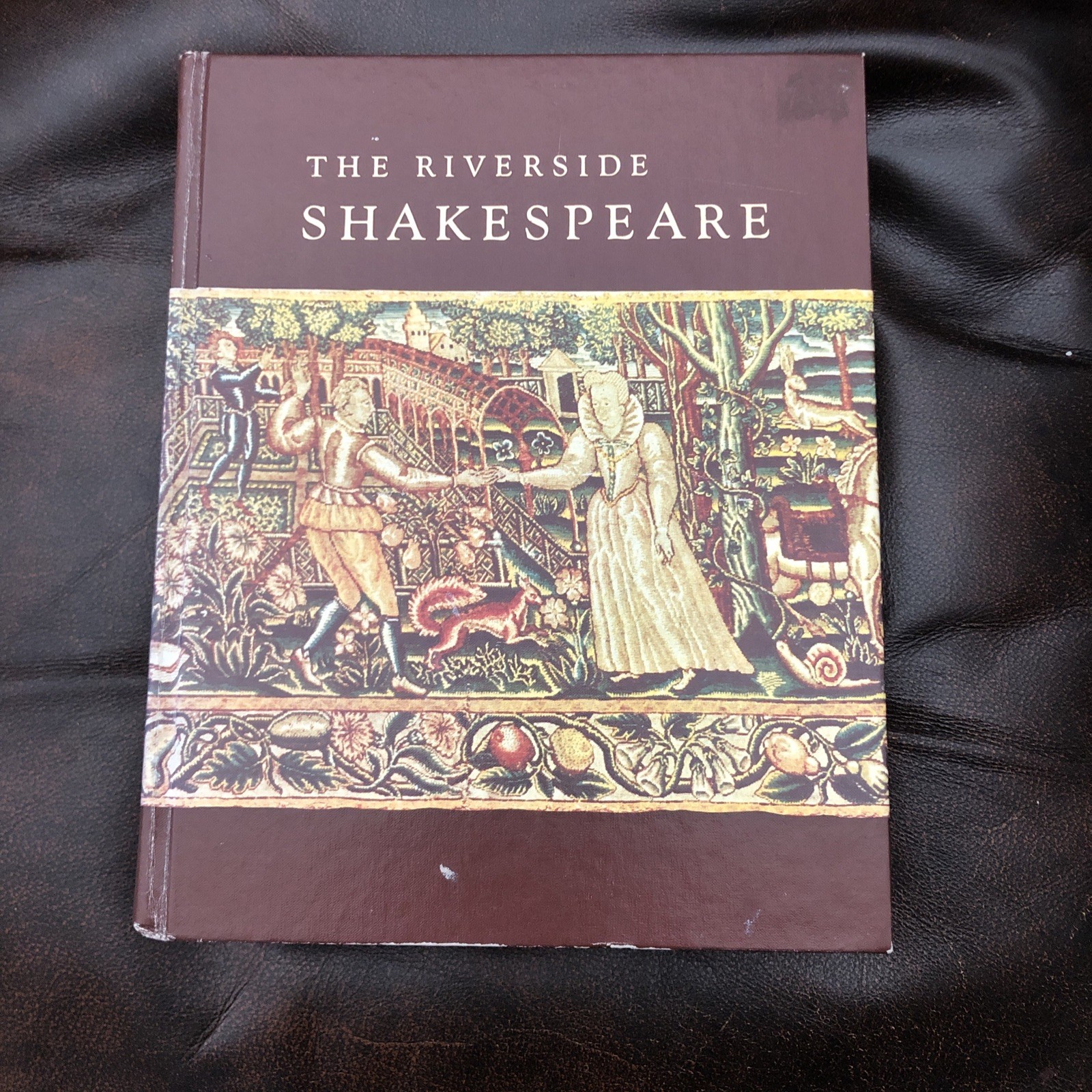The Riverside Shakespeare, 1974 Printing, Big Book Textbook Literature