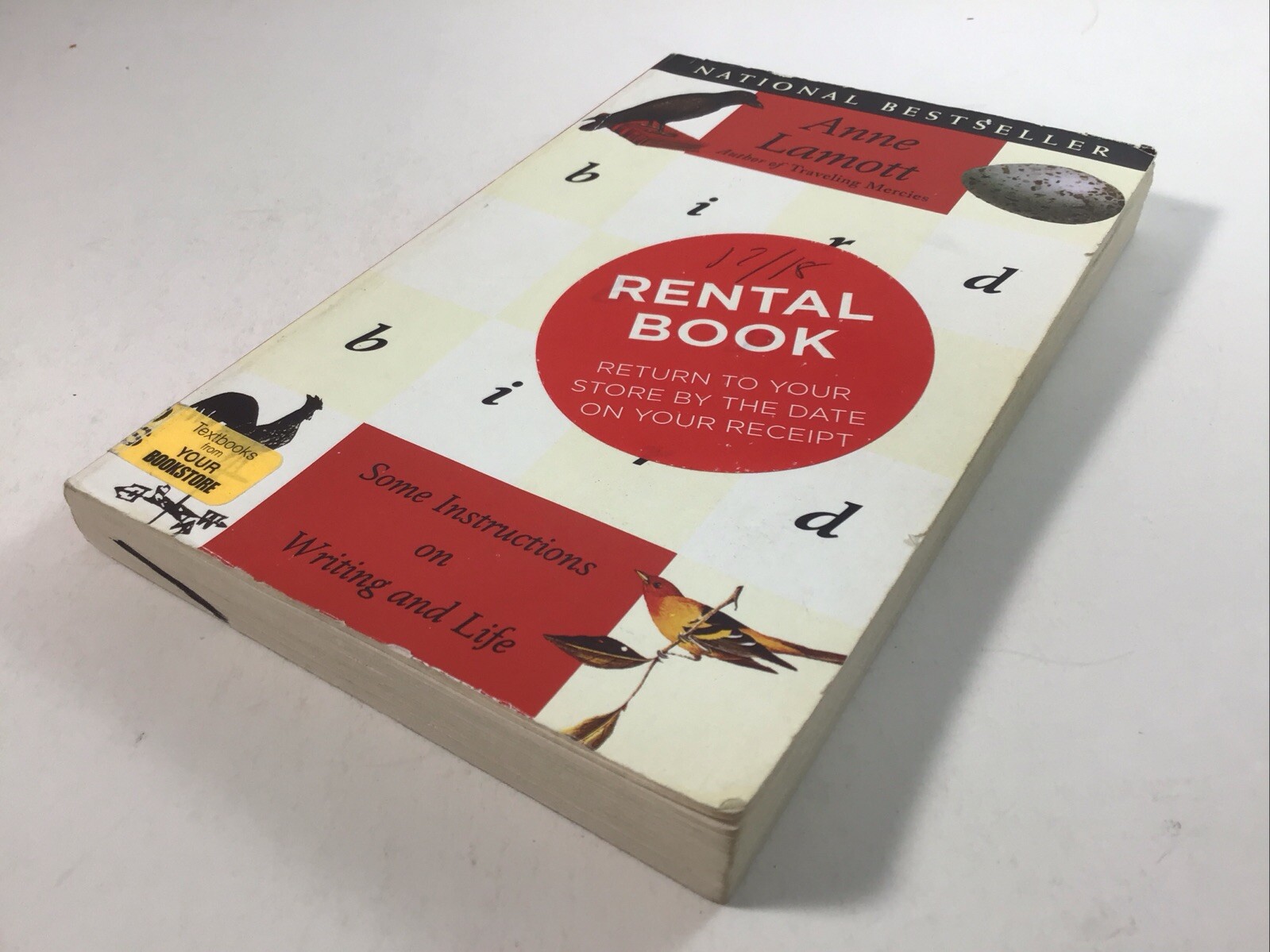 Bird by Bird : Some Instructions on Writing and Life by Anne Lamott 1995 TPB