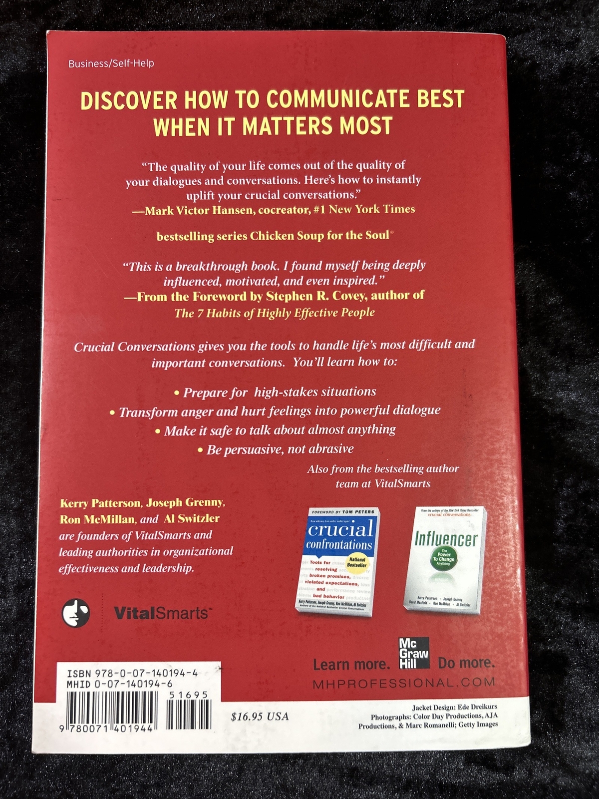 Crucial Conversations: Tools for Talking When Stakes are High – Kerry Patterson