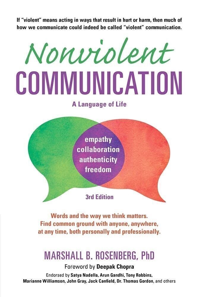 Nonviolent Communication A Language Of Life 3rd Edition Paperback W829