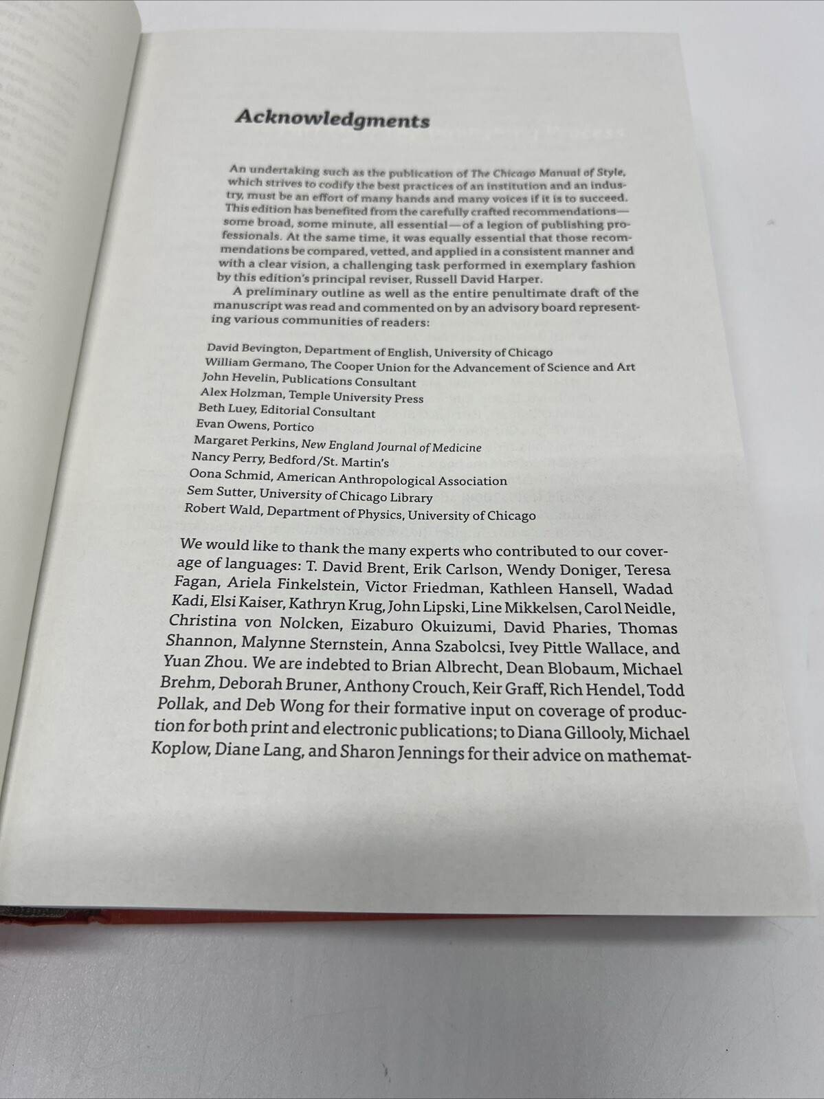 Chicago Manual of Style 16th ed. (University of Chicago Press, 2010, hardcover)