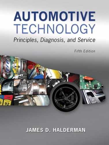 Automotive Technology: Principles, – Hardcover, by Halderman James – Acceptable