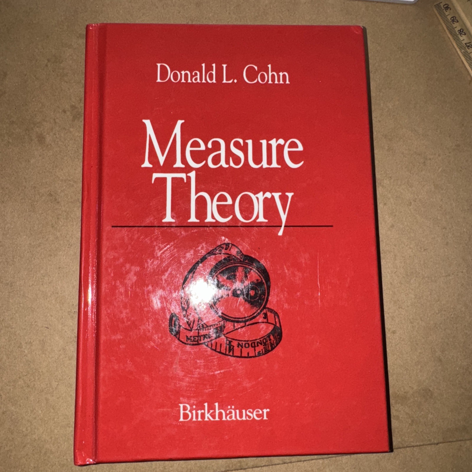 MEASURE THEORY By Donald L. Cohn – Hardcover