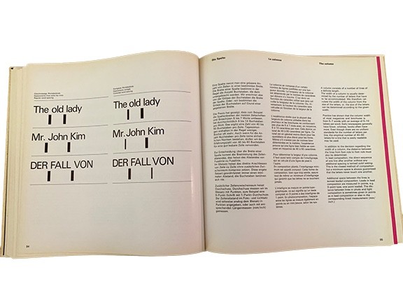 Vintage Ruedi Ruegg and Godi Frohlich Typography Book