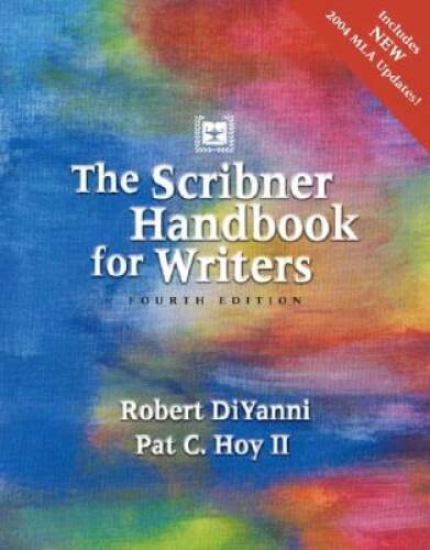 Scribner Handbook for Writers, The (4th Edition) – Paperback – GOOD