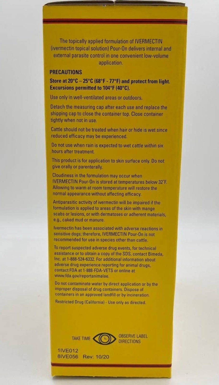 Ivermect 1000 mL Pour-On – Safe And Fast Treatment For Cattle Parasites