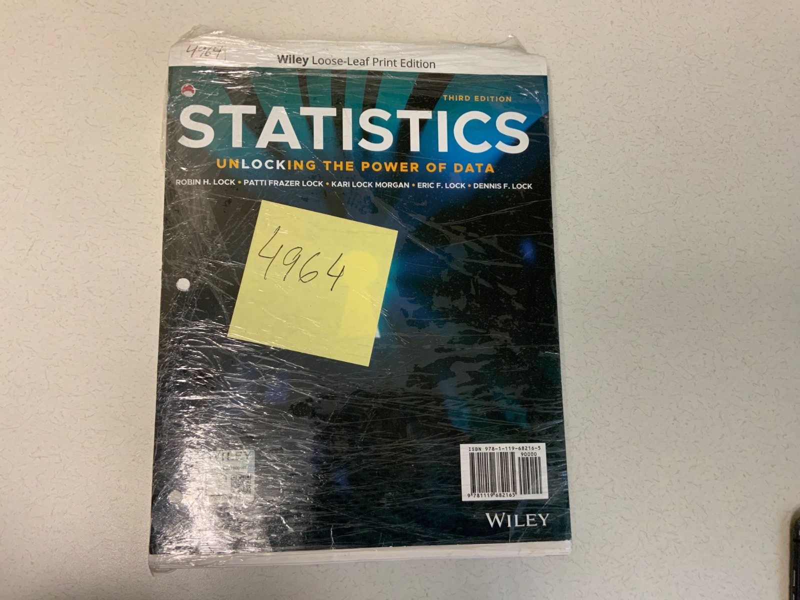 Statistics : Unlocking the Power of Data 3rd Edition Loose Leaf (Never Used)