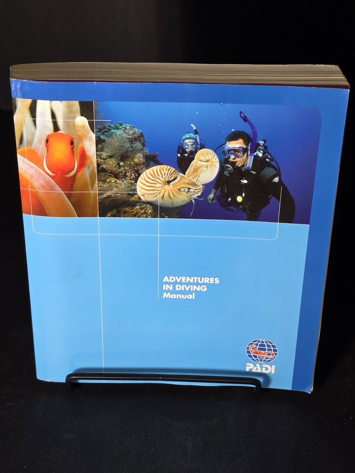 PADI Adventures in Diving Manual Paperback 2.08 VG Condition 373 Pages