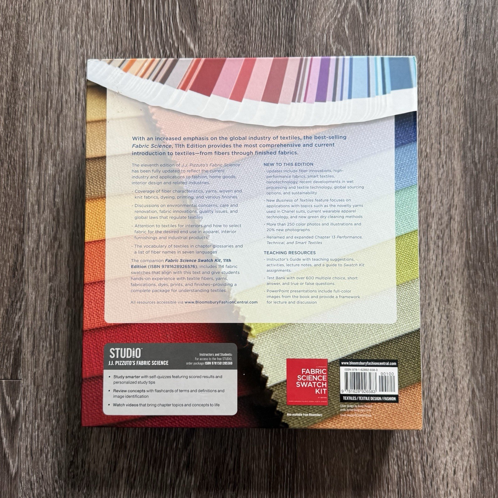Fabric Science 11th Edition J.J. Pizzulto’s Binder Book