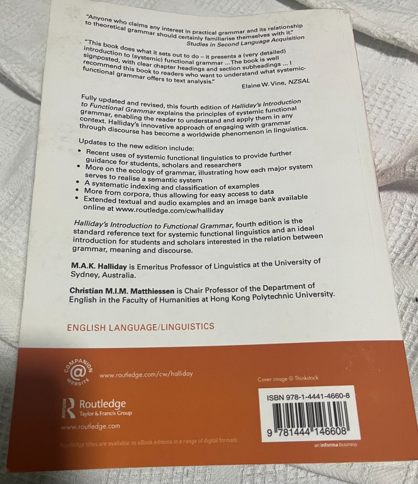 Halliday’s Introduction to Functional Grammar by Michael Halliday