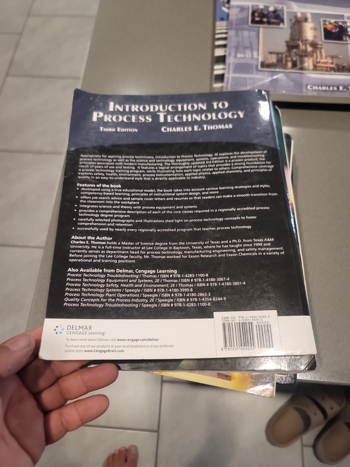 Introduction to Process Technology by Charles E. Thomas (2009, Trade Paperback)