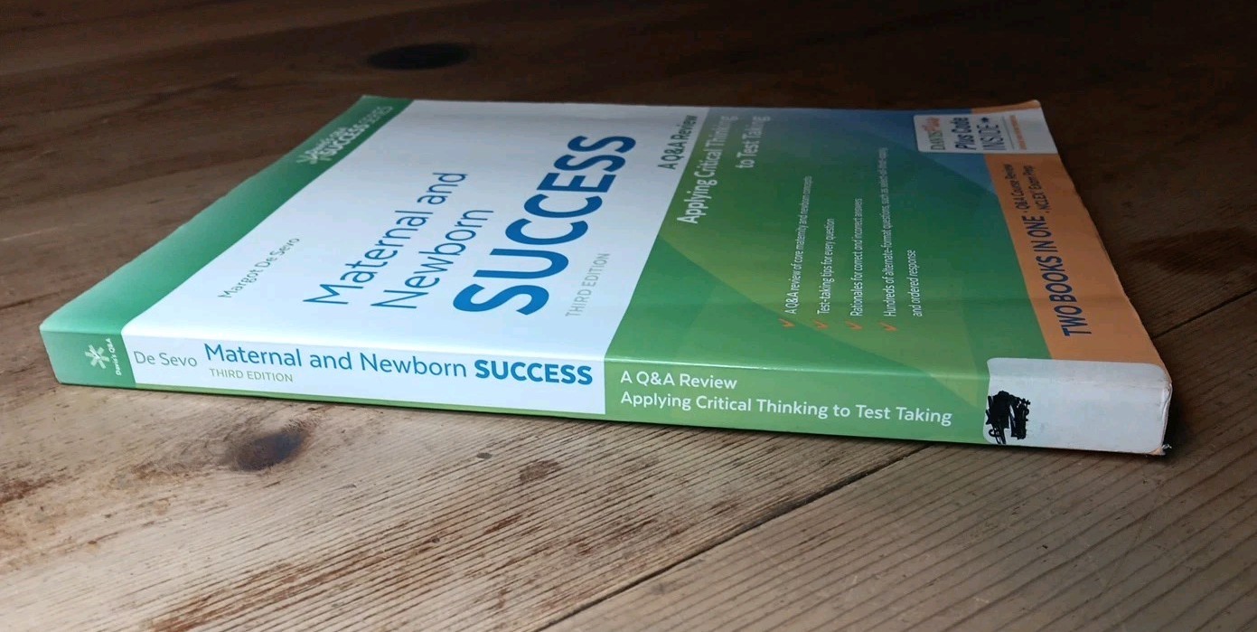 Maternal and Newborn Success Third Ed A Q&A NClex 2 In 1 PB Book 2017 De Sevo