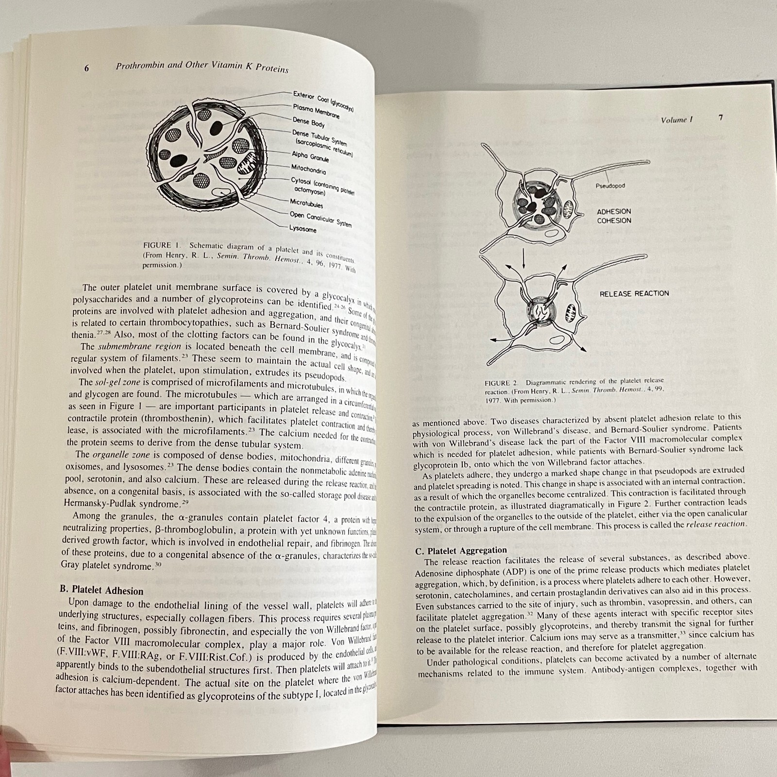 Prothrombin and Other Vitamin K Proteins ; Seegers and Walz ; HC 1986