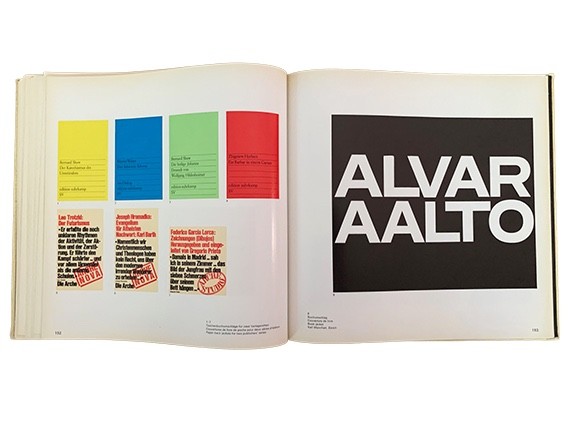 Vintage Ruedi Ruegg and Godi Frohlich Typography Book