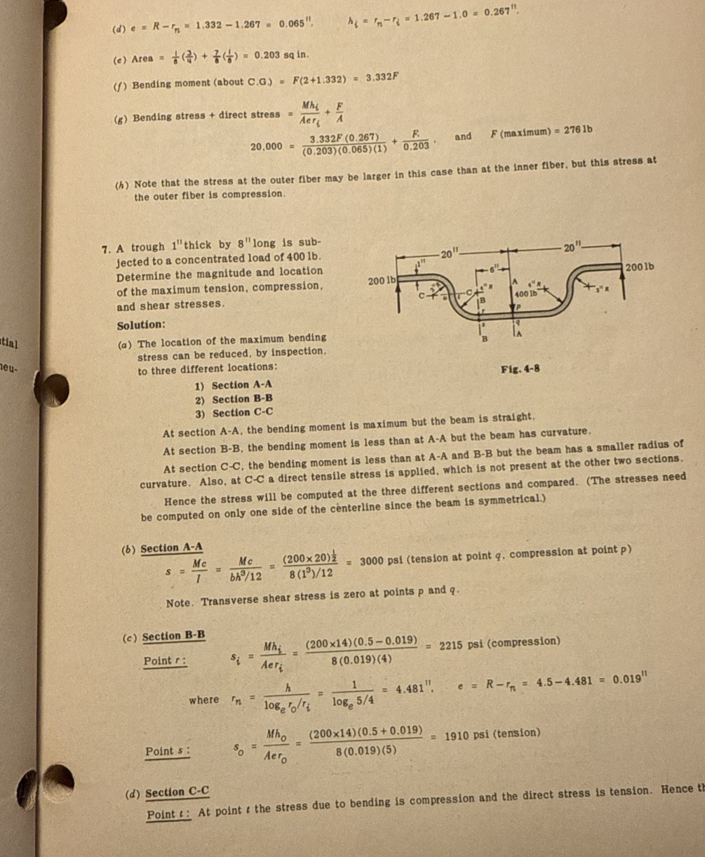 Vintage 1961 Schaum’s Theory & Problems of Machine Design 320 Solved Problems