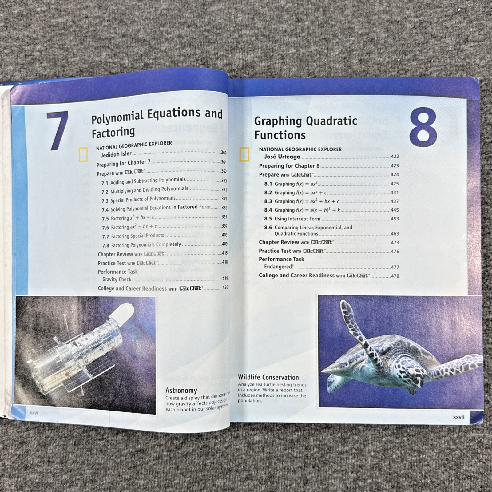 Big Ideas Algebra 1 with CalcChat CalcView Textbook, Practice Workbook Test Prep