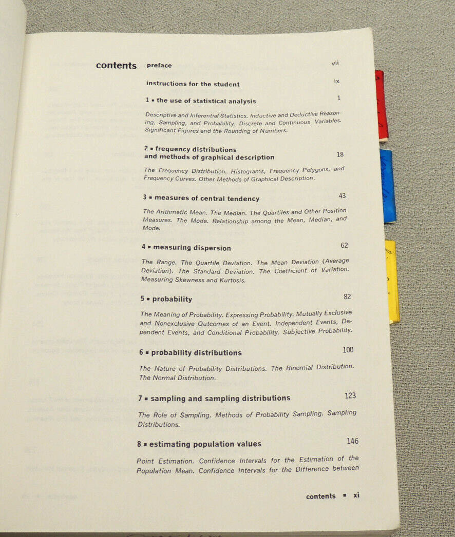 Statistical Analysis for Business and Economics by Kazmier, Leonard 1967 accepta