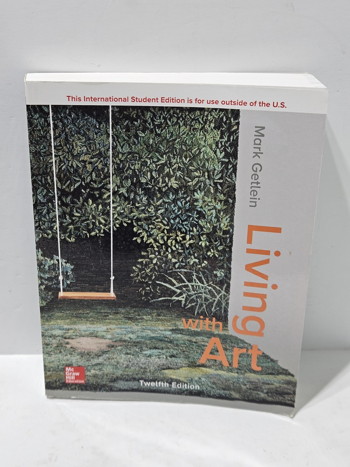 International Student Edition “Living with Art” by Mark Getlein Paperback Book